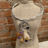 Jeff Lieb - Amethyst Crystal Necklace