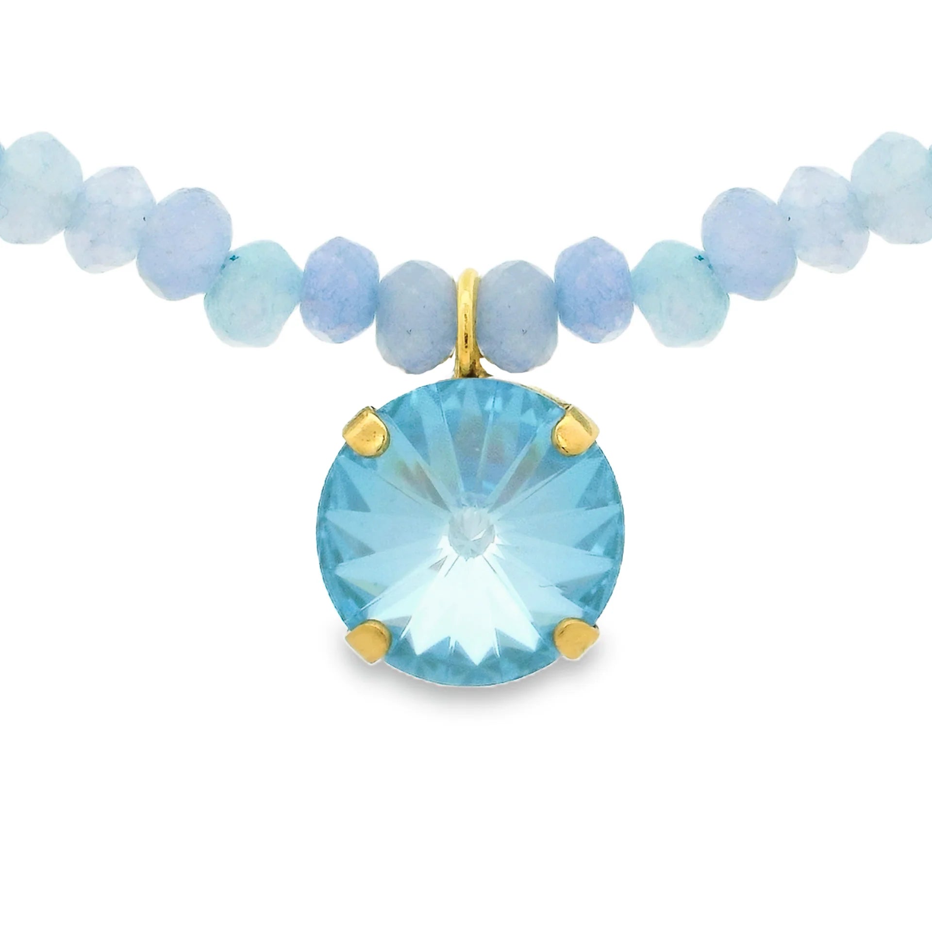 Tova - Paige Necklace in Fairy Dust/Ultra Baby Blue
