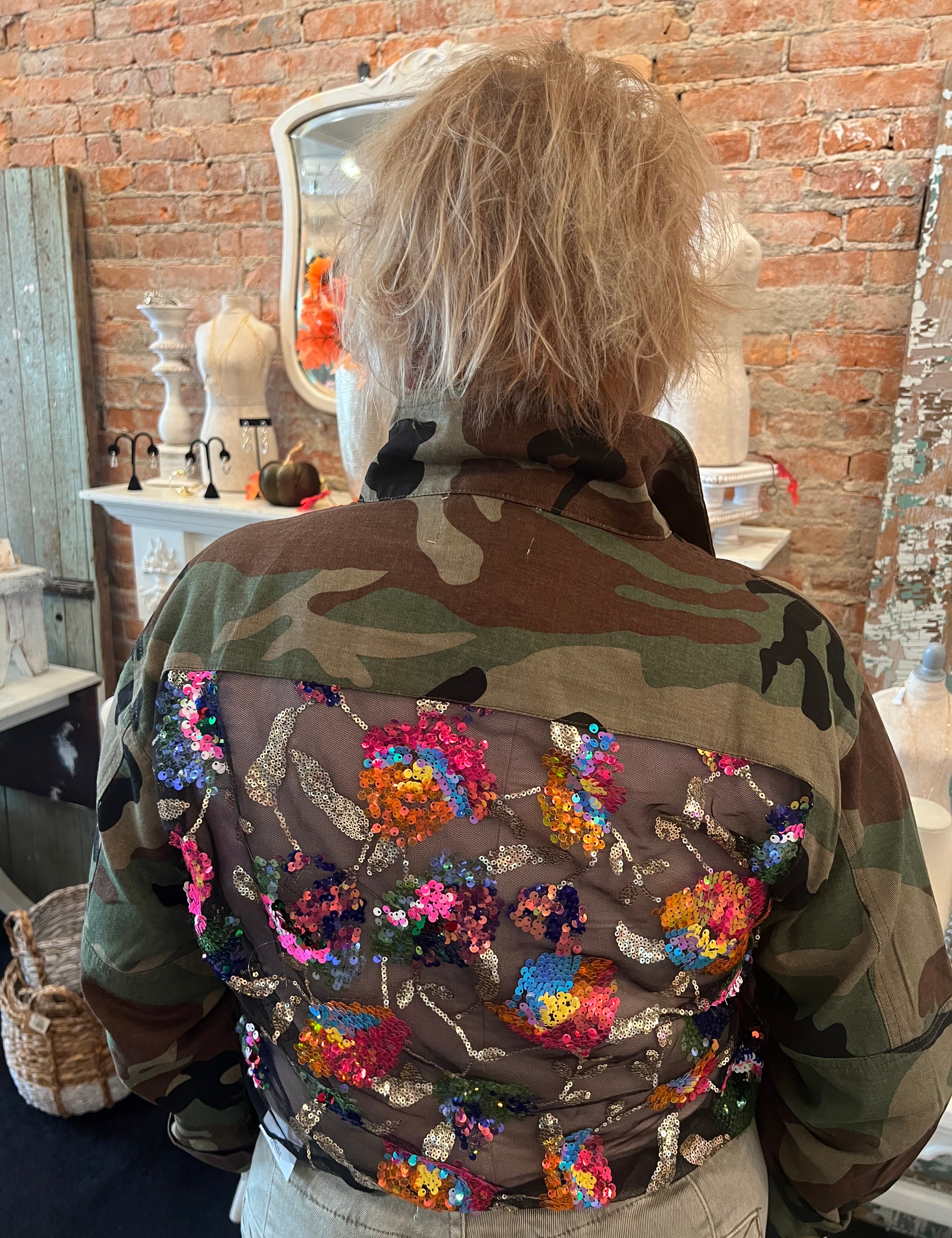 Cadet Kelly Sequin Jacket