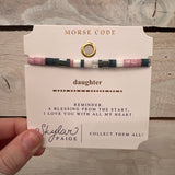 Skylar Paige - Morse Code Bracelets