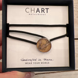 **Chart-Lake Erie Maritime rope Bracelet