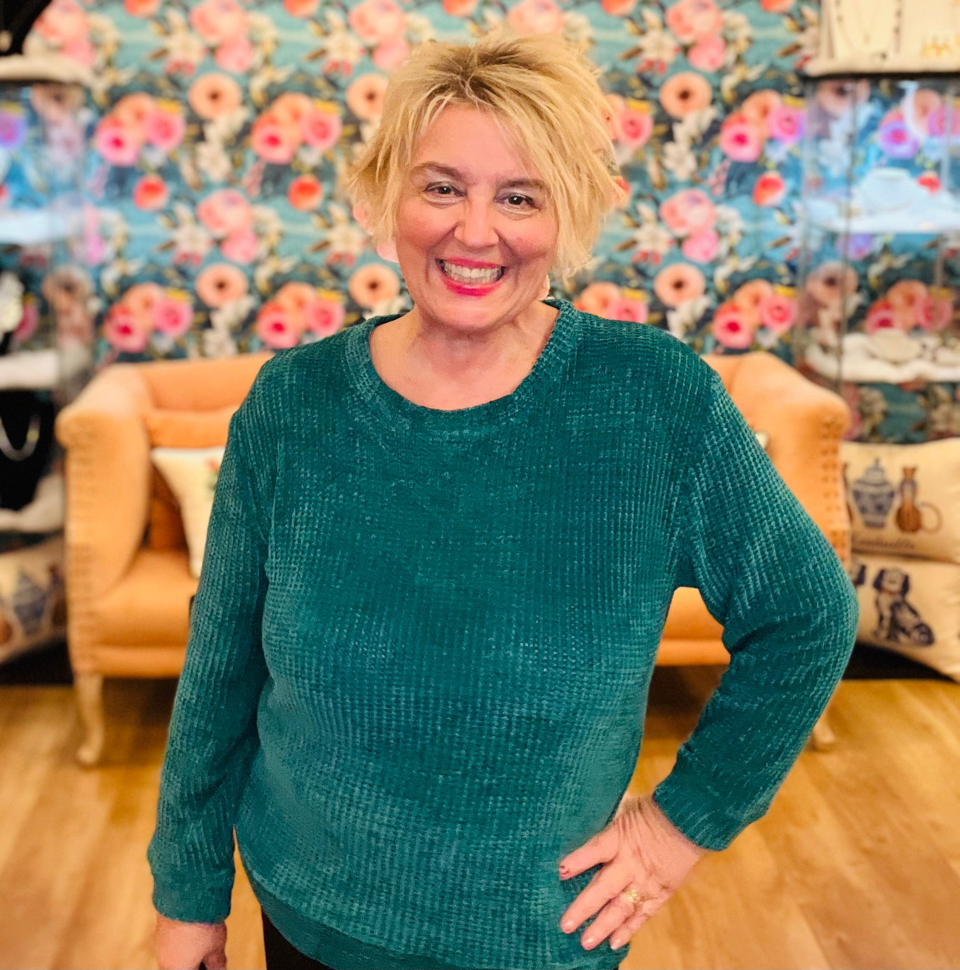 Chenille Fuzzy Winter Sweater