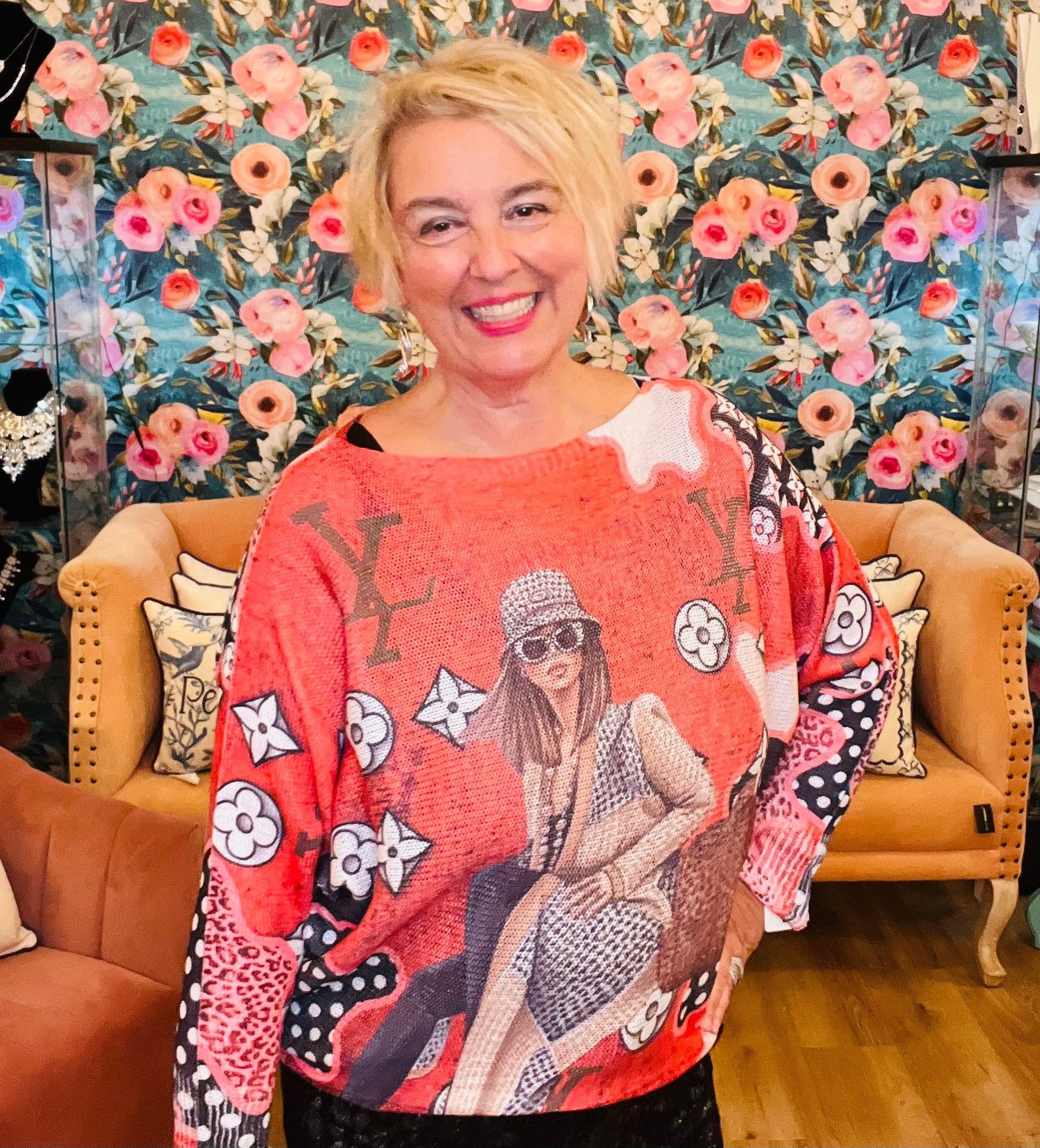 High Fashion Girl Sweater