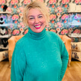 Snowball Fuzy Cowl Sweater