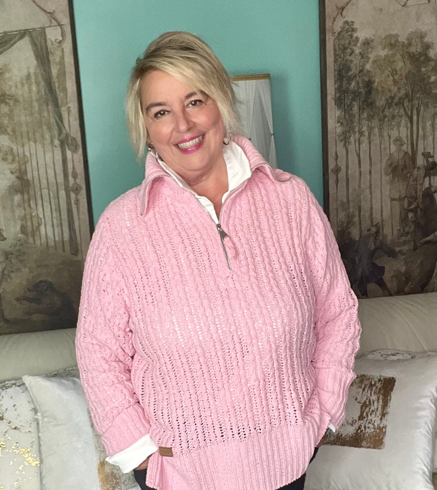 Simply Southern - Candy Sweater Quarter Zip