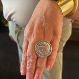 Vintage Coin Adjustable Ring