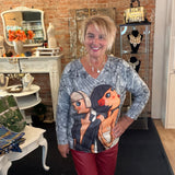 Lovely Ladies Brushed Sweater