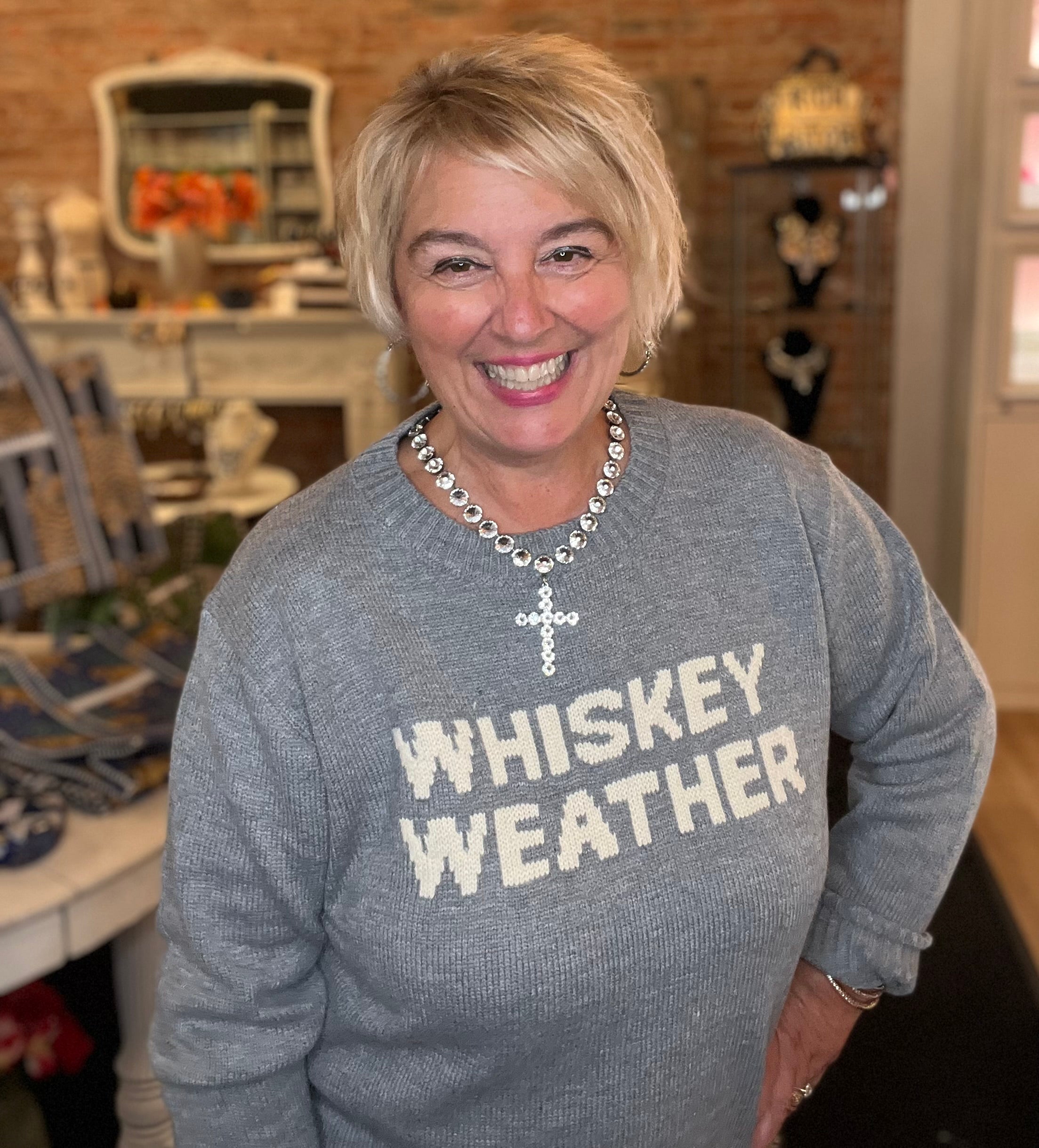 Whiskey Weather Sweater