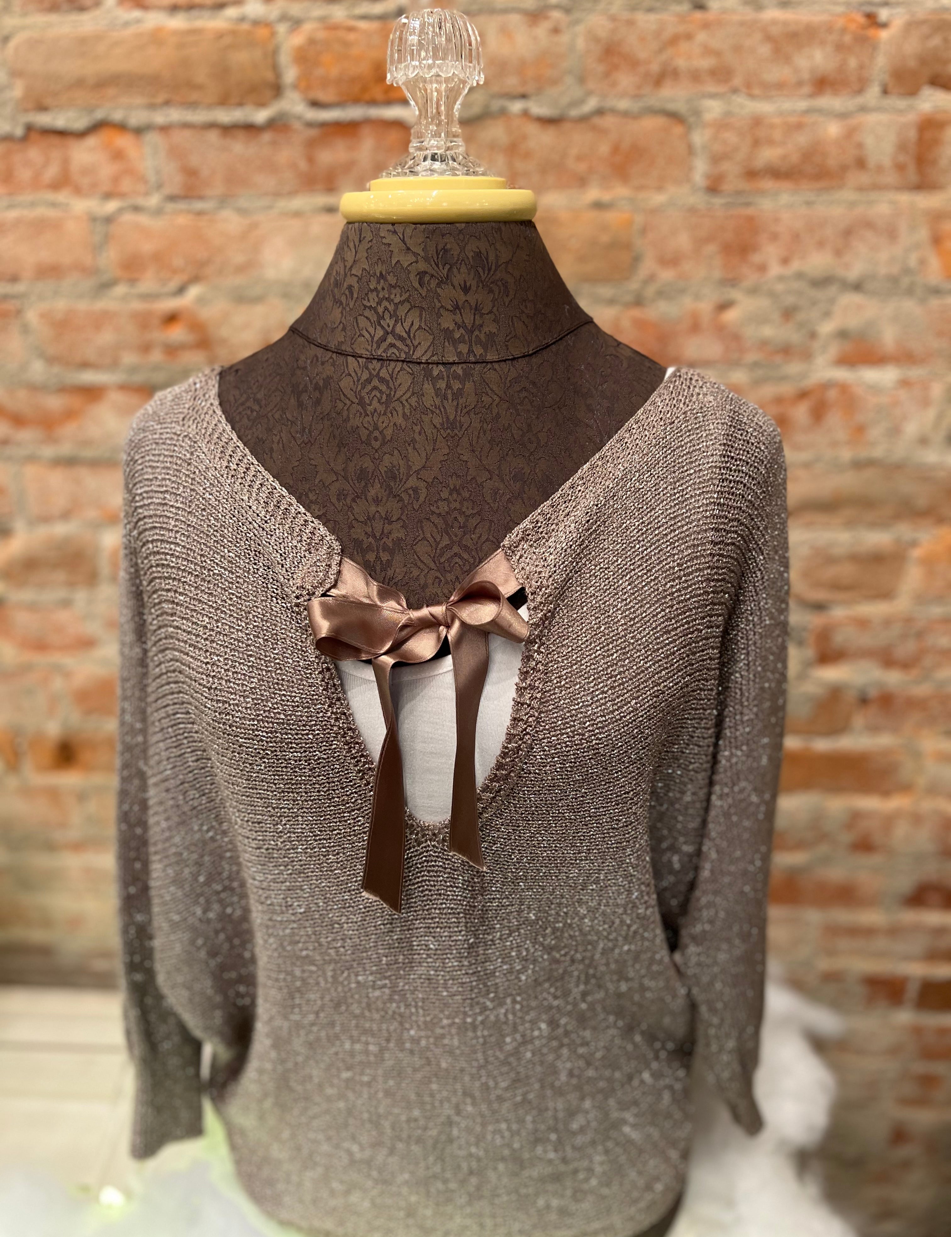 New Light Shimmer Sweater