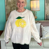 Lemon Stitches Sweater