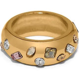Gold B Radiant Ring