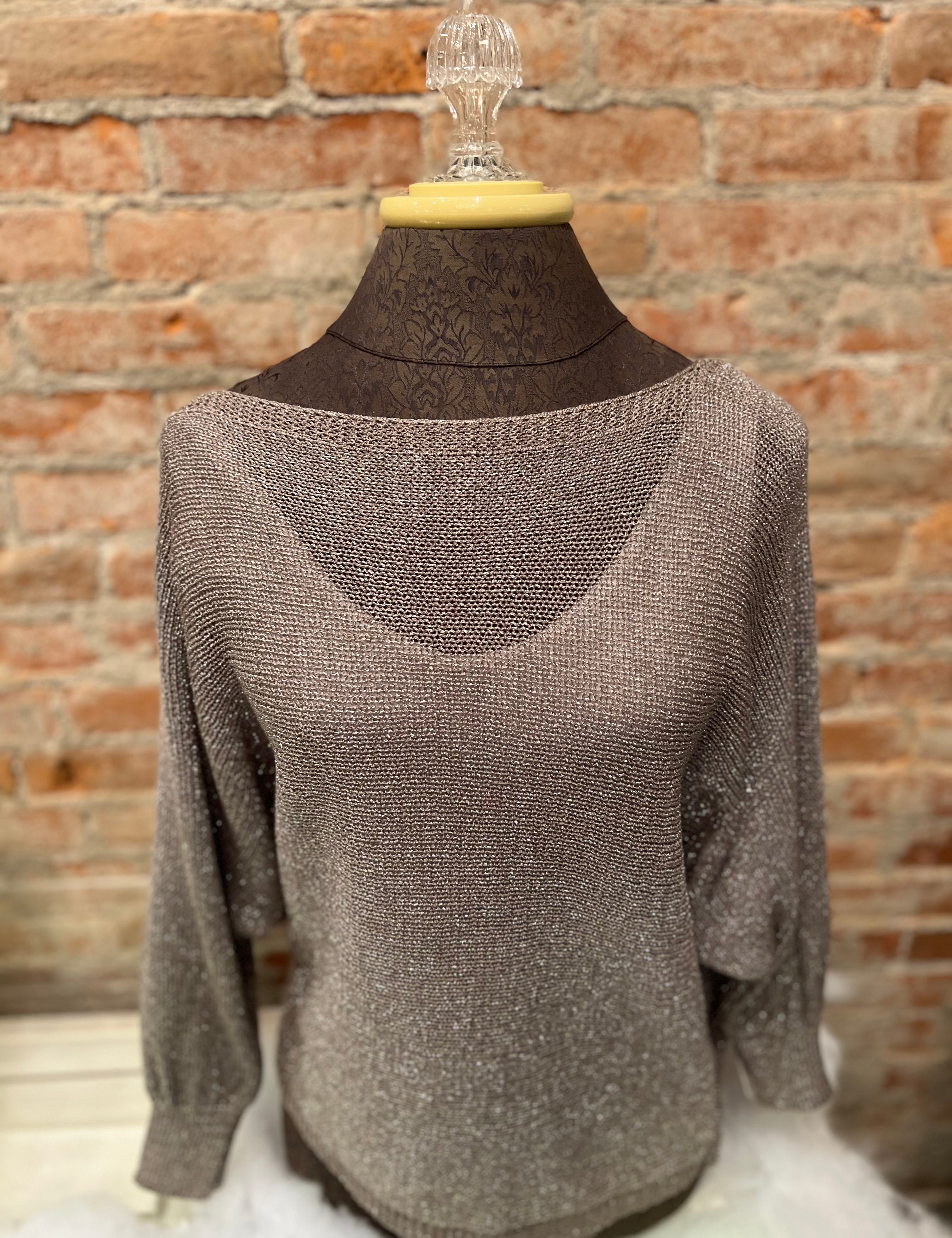 New Light Shimmer Sweater