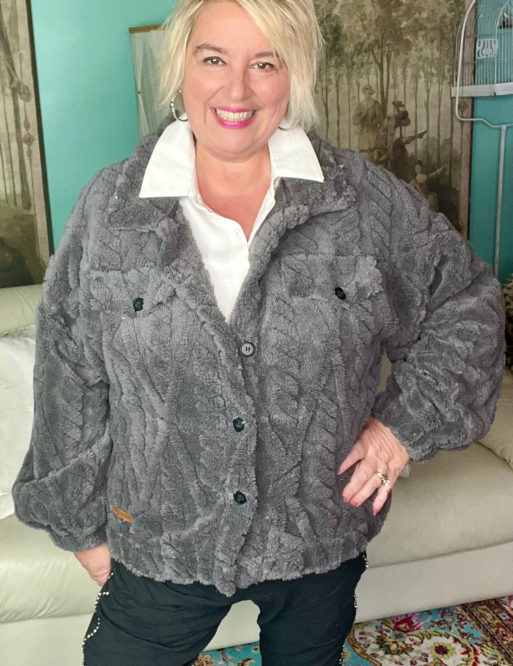 Simply Southern - Jess Sherpa Jacket