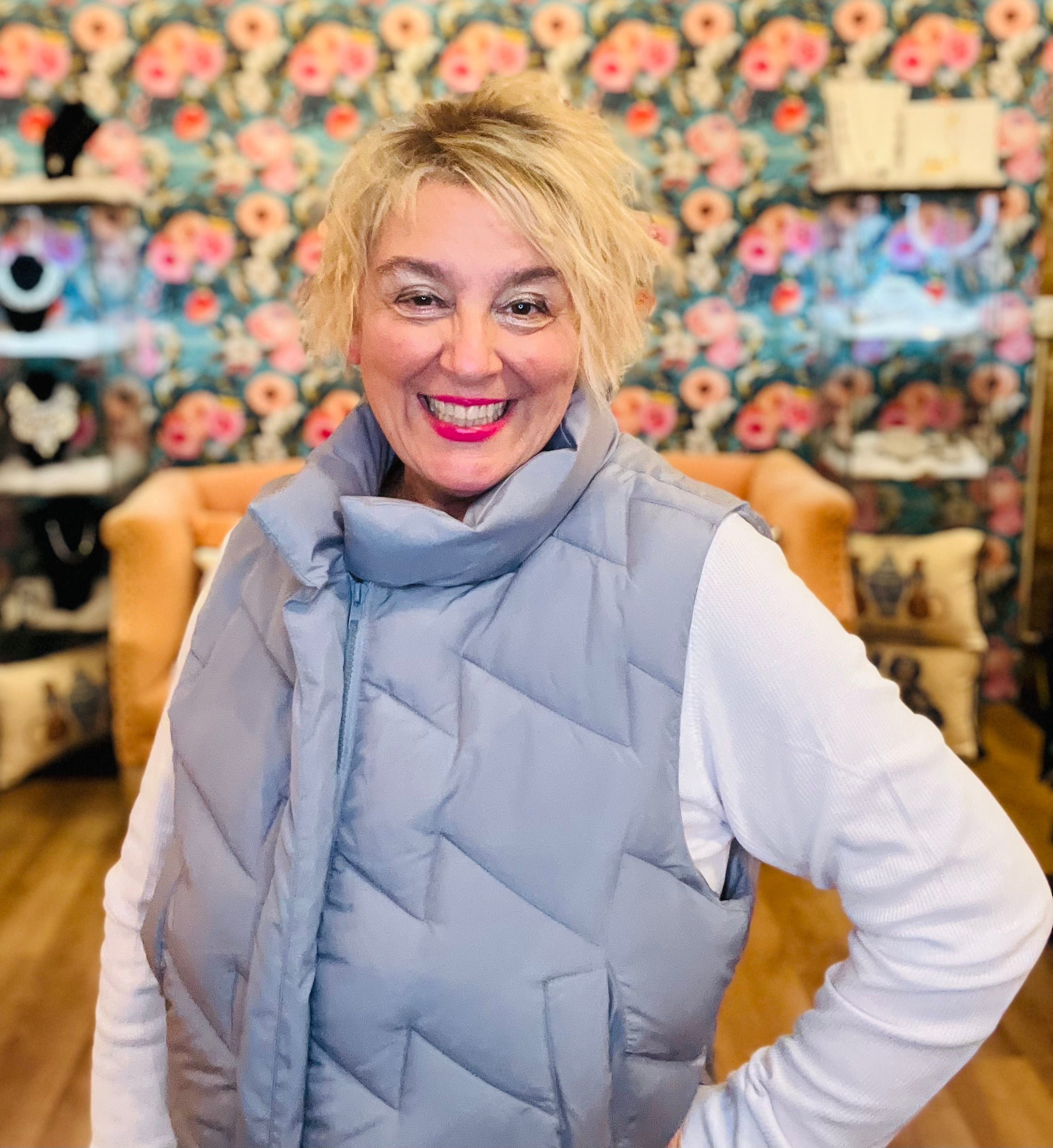 Marshmallow Fluff Puffer Vest