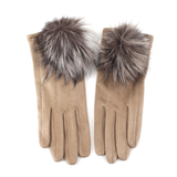 Extra Furry Pom Pom Gloves