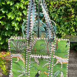 Rainforest Quilted Traveler Tote
