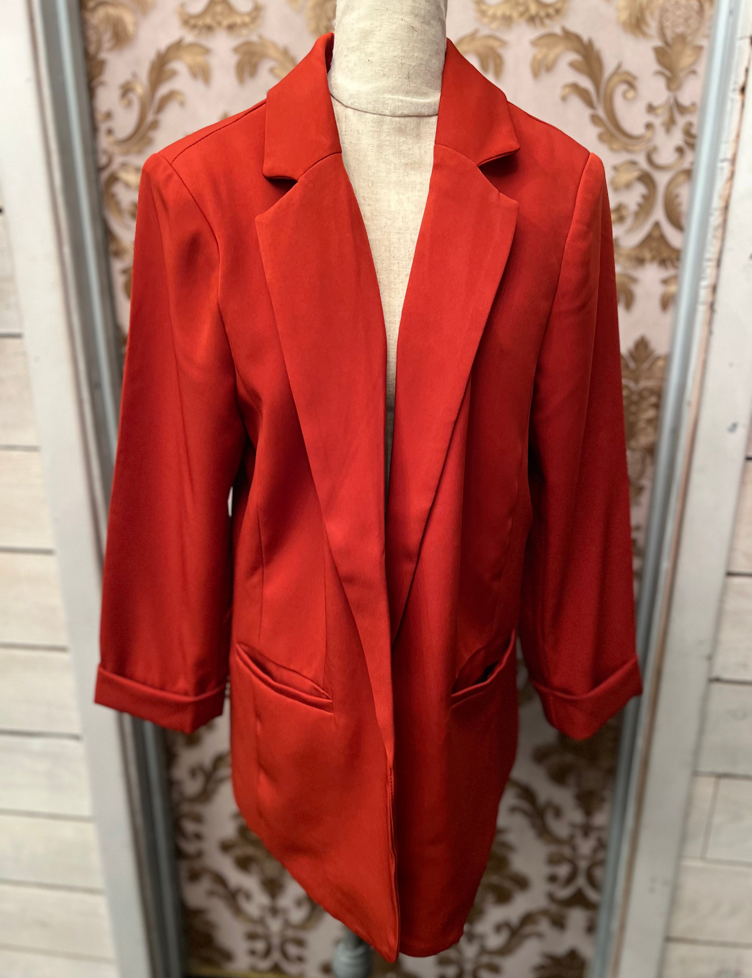 *Fall Moments Open Blazer