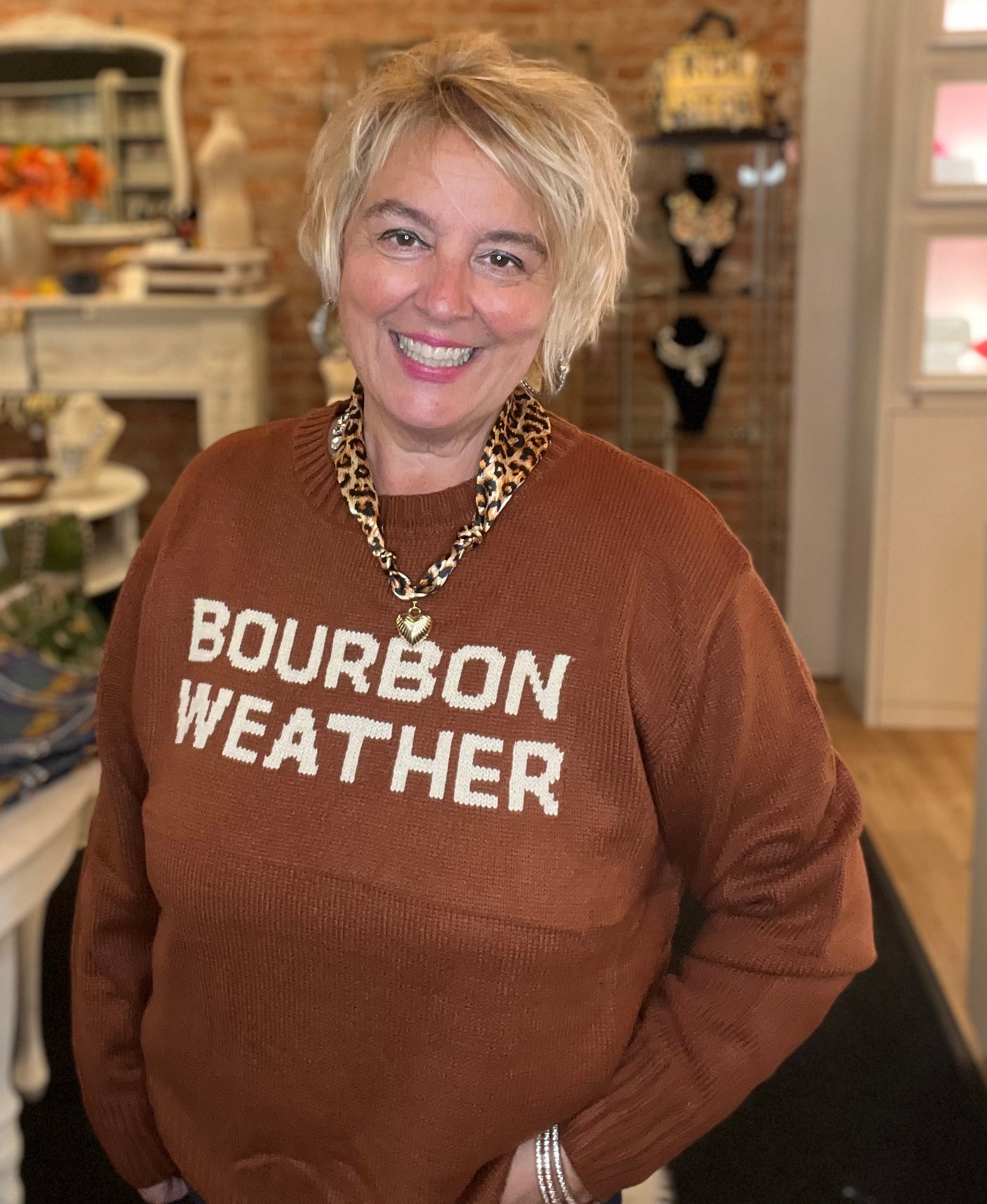 Bourbon Weather Sweater