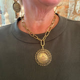 Vintage Rue 31 Coin Necklace