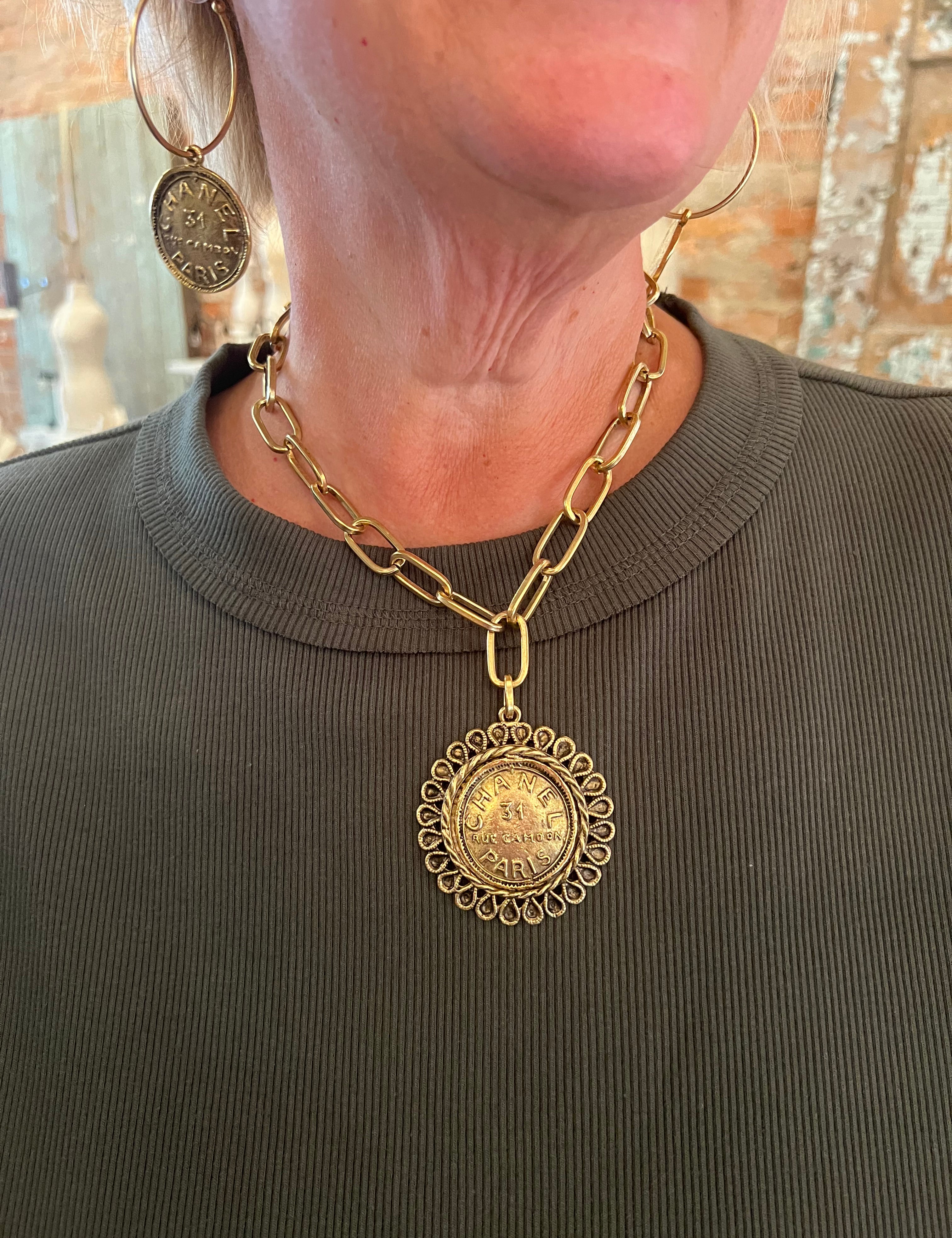 Vintage Rue 31 Coin Necklace