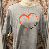 *NEW Custom Meadville Heart Tees