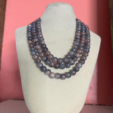 Magnetic Beaded Statement Necklace