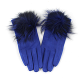 Extra Furry Pom Pom Gloves
