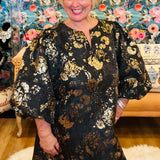 Queen Victoria Jacquard Dress