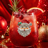Santa Face stemless