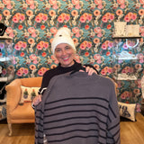 Everybody's Talking Striped Sweater