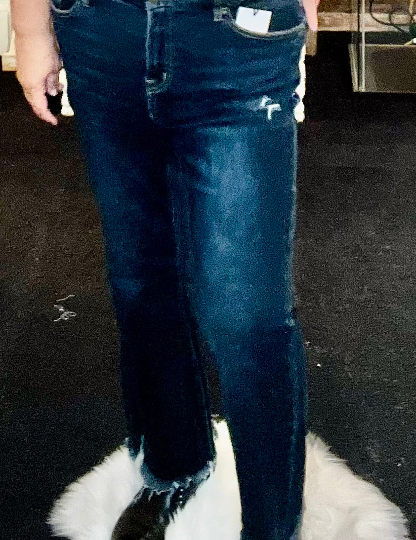 It's a High Rise Crop Flare Denim Thing!