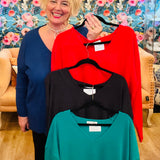 Classic Front Seam Sweater