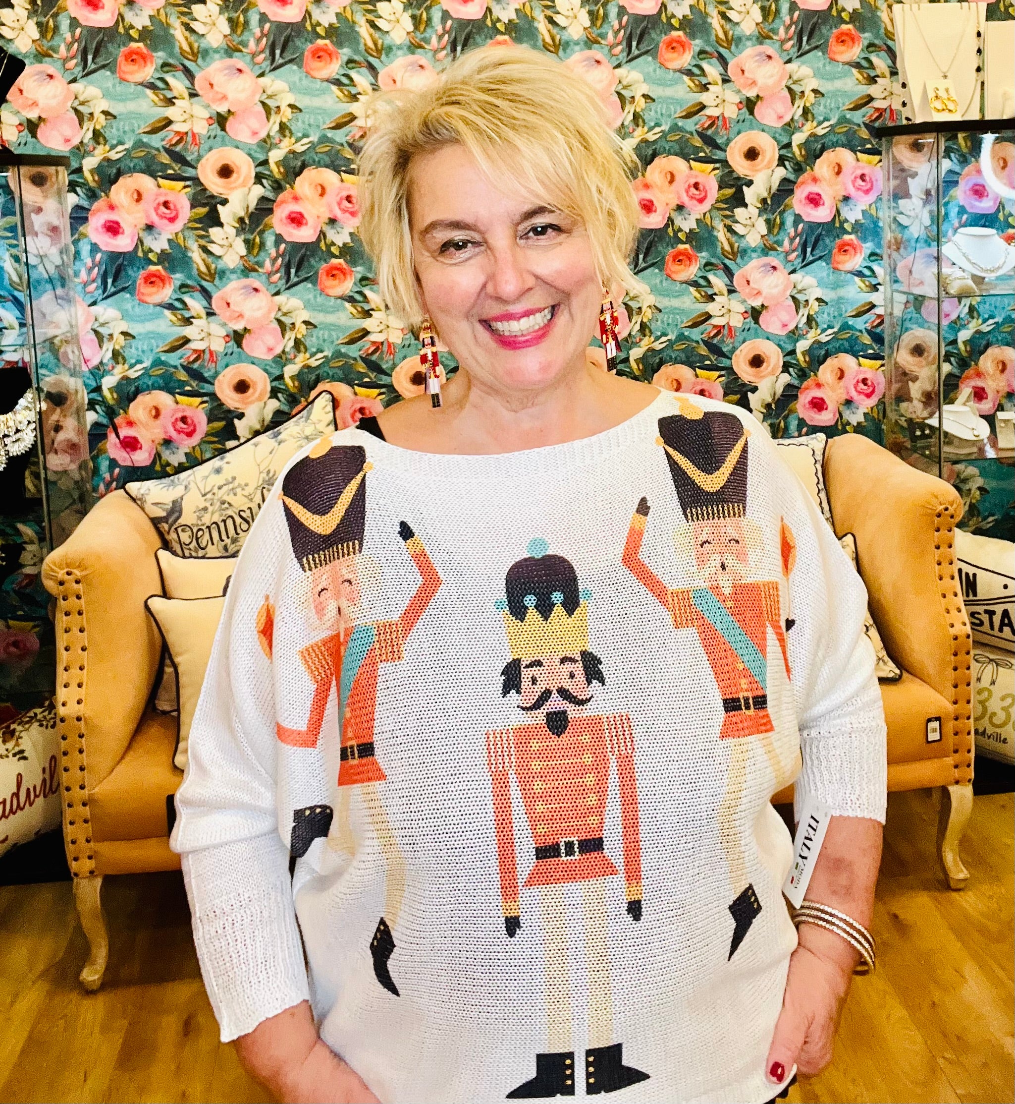 Dancing Nutcrackers Sweater