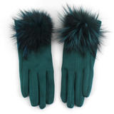 Extra Furry Pom Pom Gloves