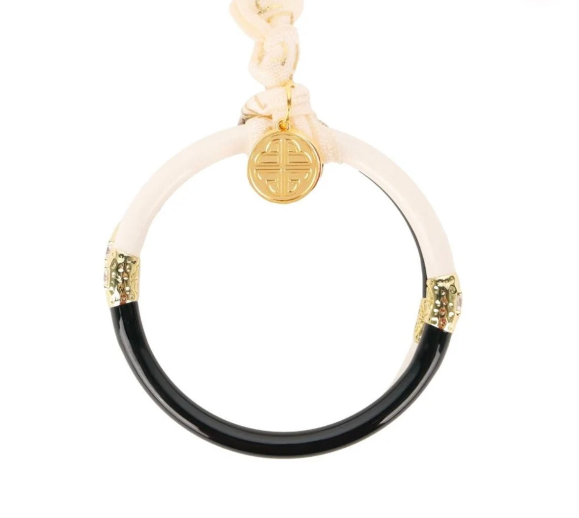 BLACK/IVORY YIN & YANG ALL WEATHER BANGLES® (AWB®)