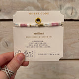 Skylar Paige - Morse Code Bracelets