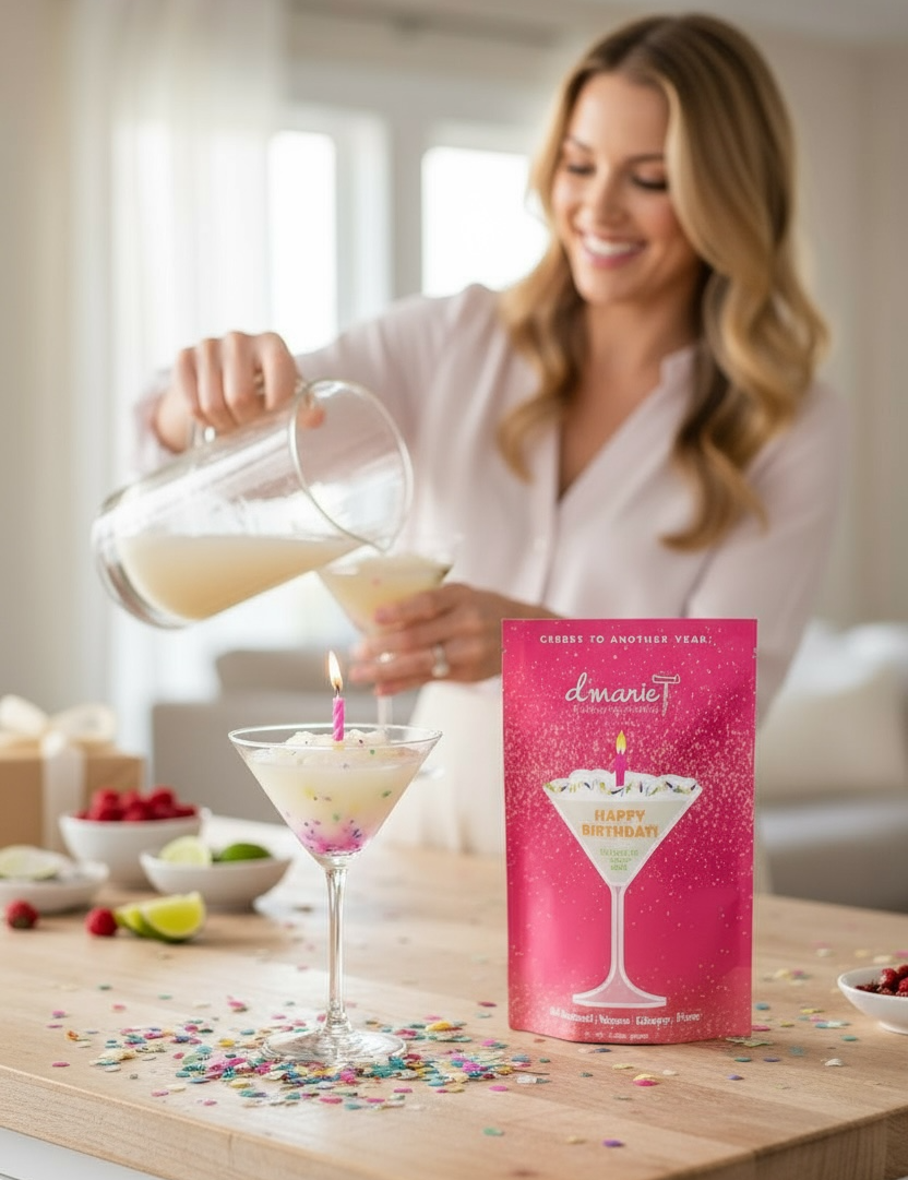 Happy Birthday Cocktail - Ready-To-Freeze Cocktail