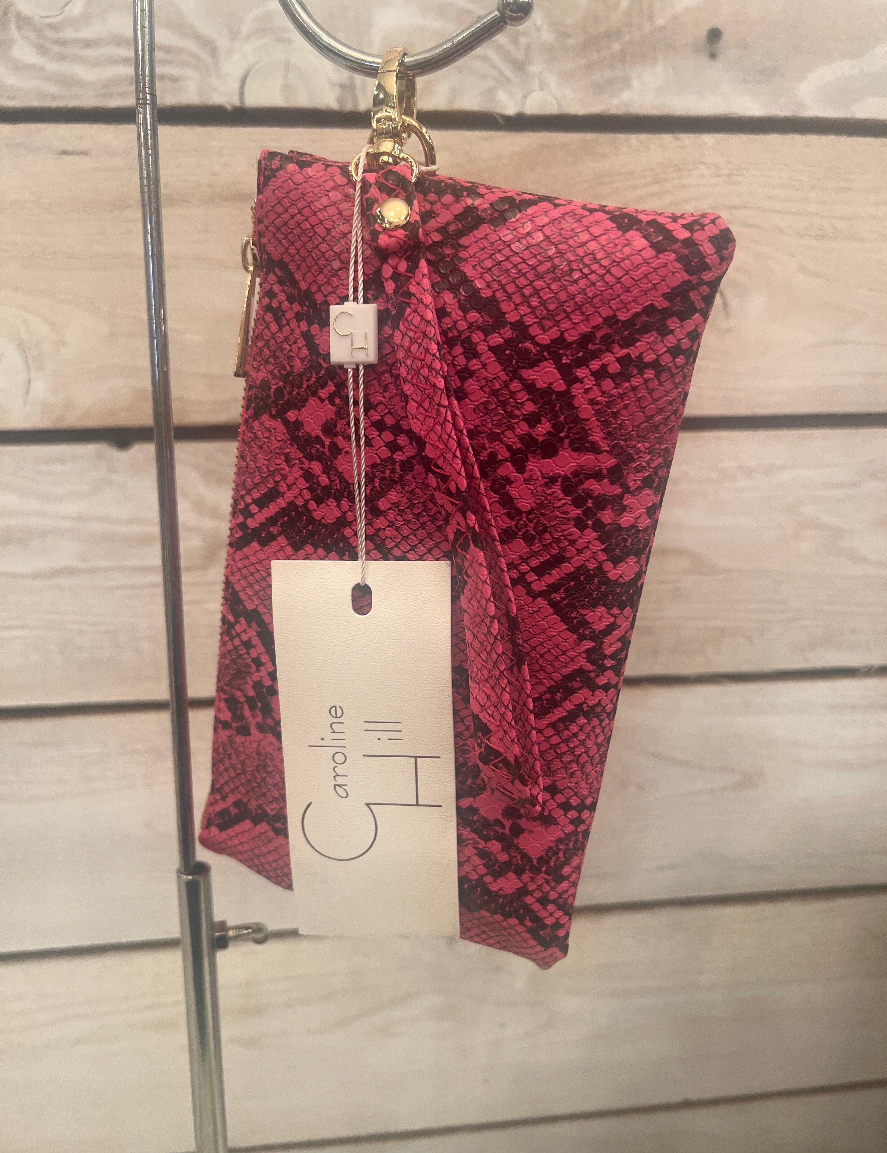 *Caroline Hill - Crossbody Collection Snake Skin