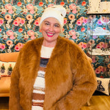 Charlie B - Patchwork Drop Shoulder Sweater