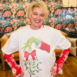Grinch Hand Holiday Tee