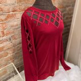 Dazzling Jewels Laser Cut Top