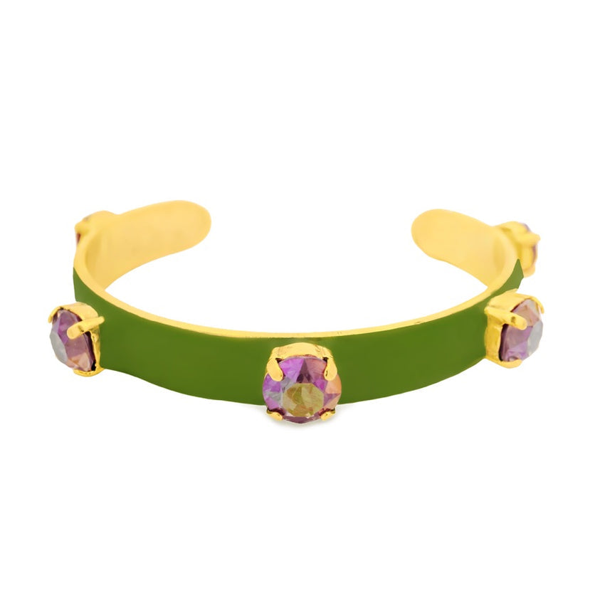 Tova Kennedy Cuff in Midnight Express Khaki