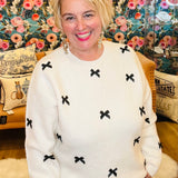 Baby Bows Knit Sweater