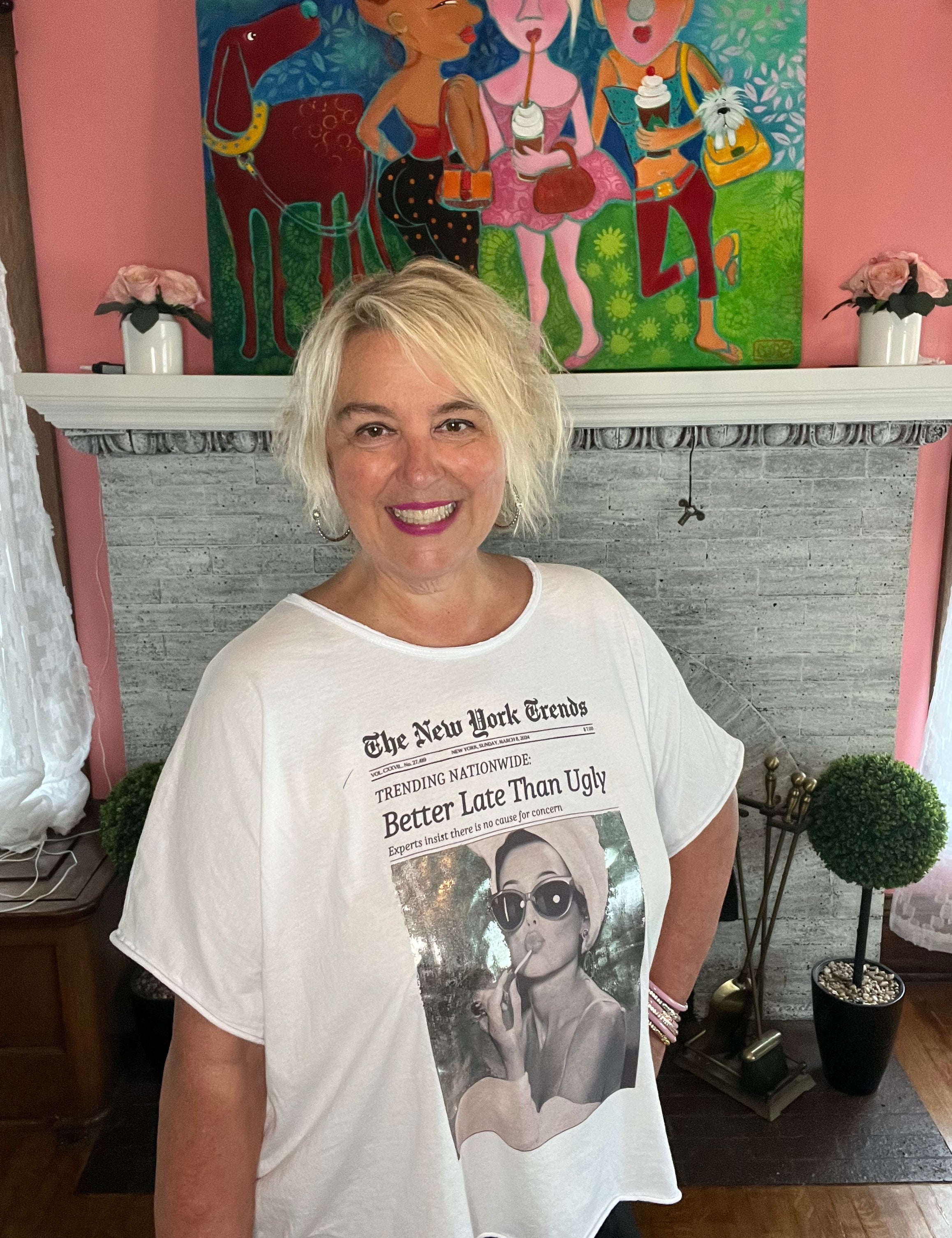Better Late Than Ugly Tee