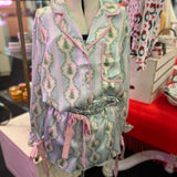 Satin Christmas Pajama Set