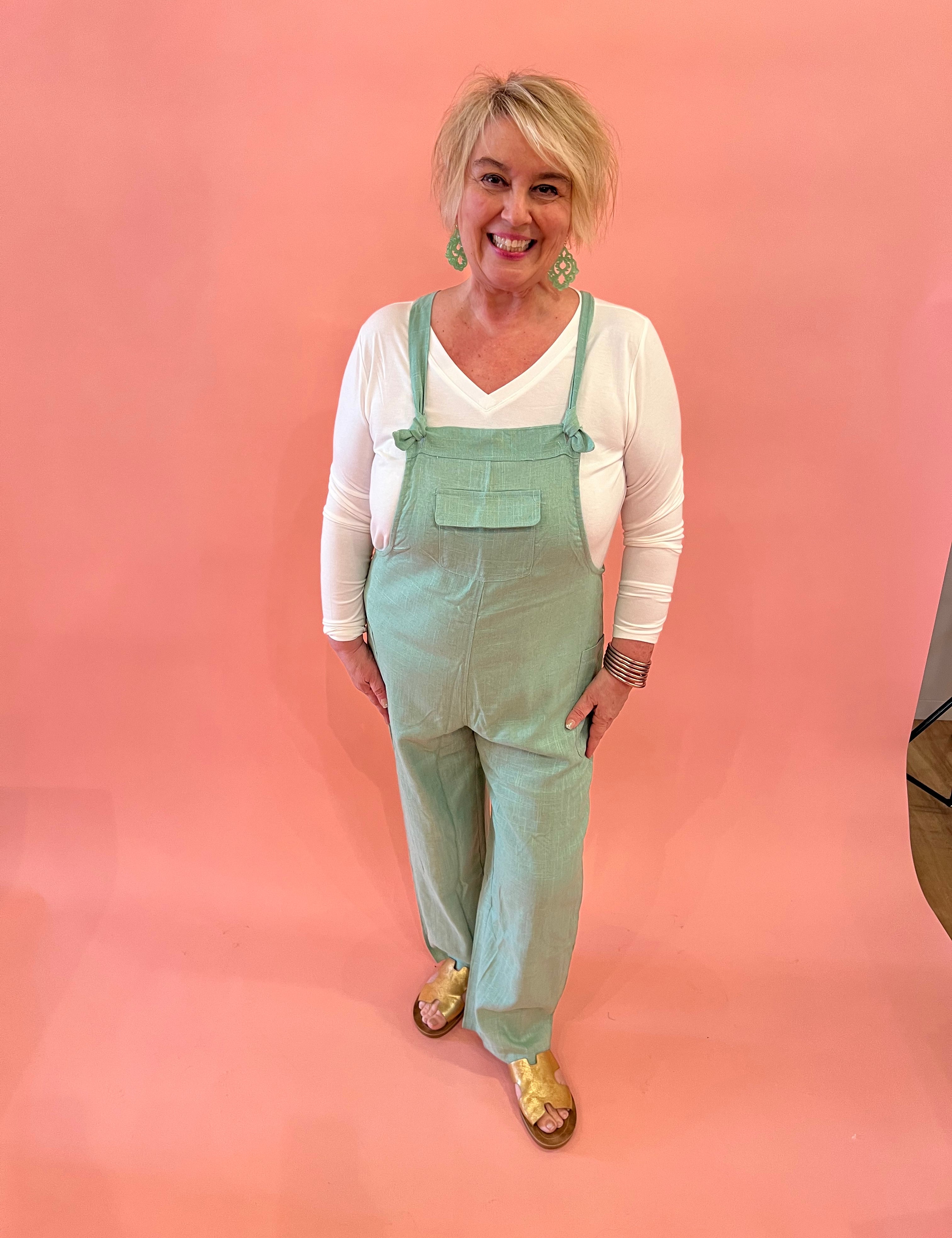 Happy Days Linen Jumpsuit