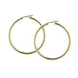 John Medeiros - Thin Gold Hoops