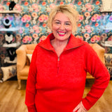 Casual Cute Quarter Zip