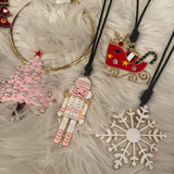 Large Christmas Pendant Necklace