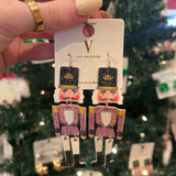 Foam Toy Soldier Earrings